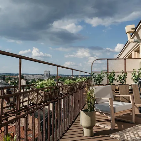 公寓 Penthouse Panorama - Loftaffair 克拉科夫