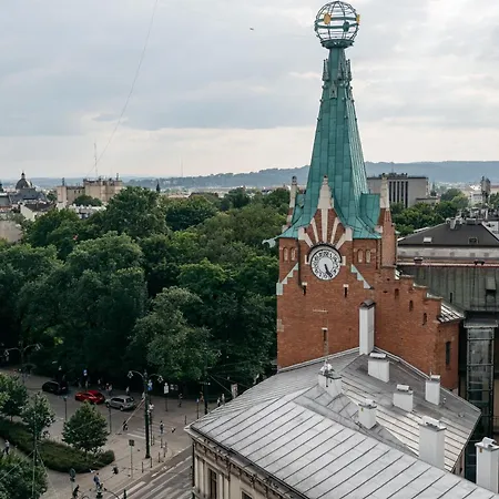Penthouse Panorama - Loftaffair Lägenhet Kraków